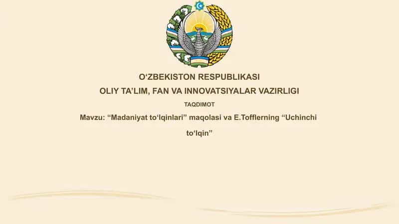 Madaniyatto‘lqinlari