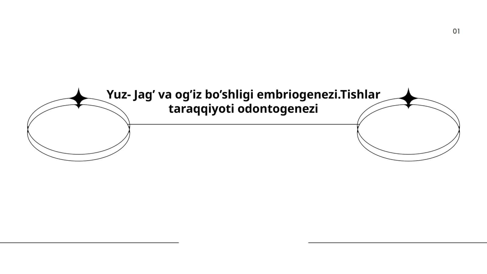 Faringeal (branchial) shoxlar va yuz‑jag‘ embriogenezi