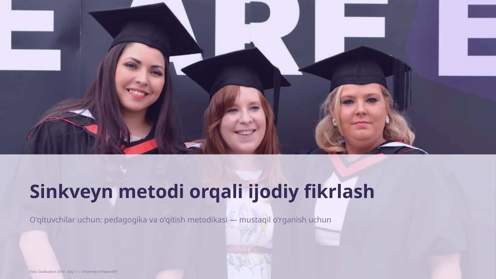 Sinkveyn metodi orqali ijodiy fikrlash