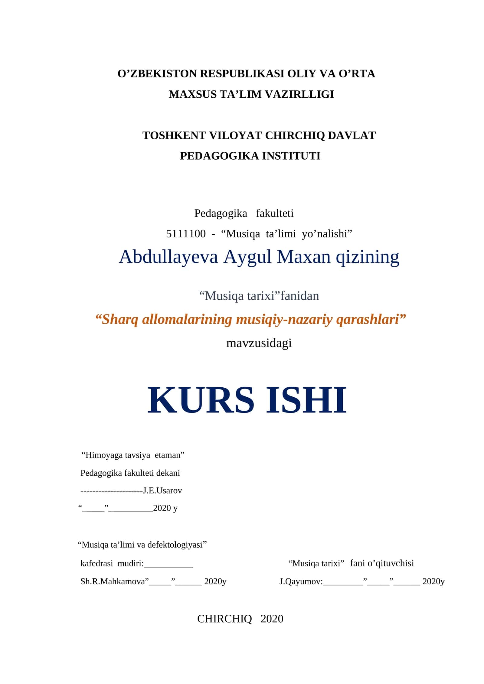 Sharq allomalarining musiqiy-nazariy qarashlari