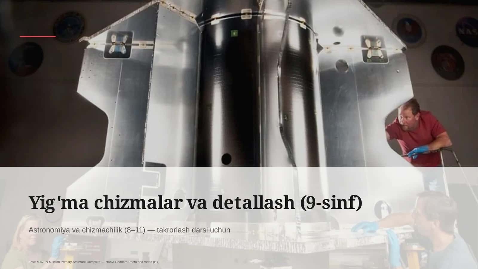 Yig'ma chizmalar va detallash (9-sinf)