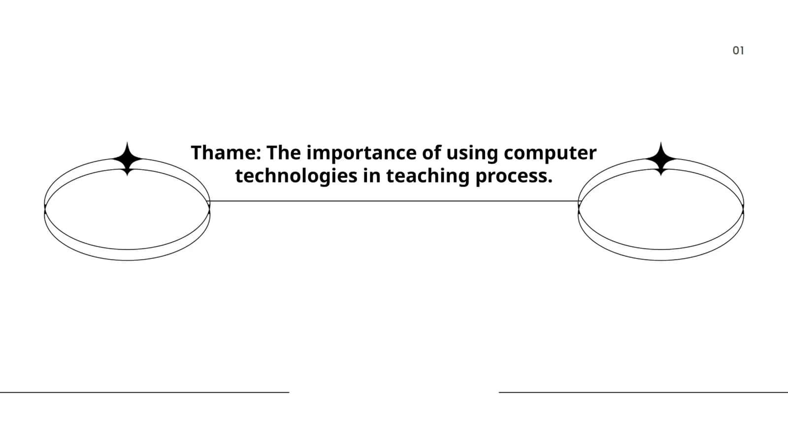 The importance of using computer technologies in teaching process