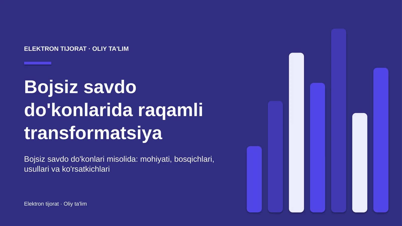 Raqamli transformatsiya: mohiyati