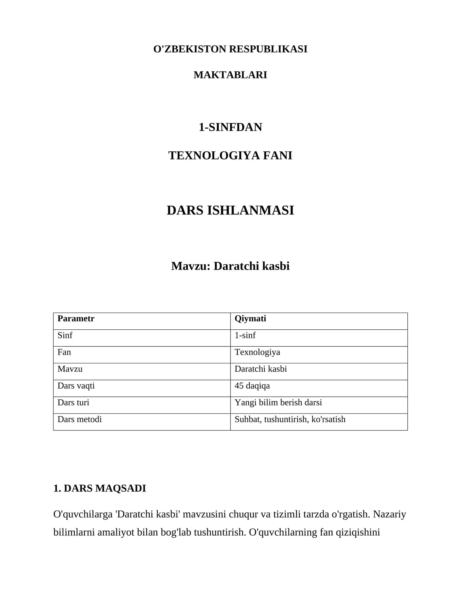 Daratchi kasbi