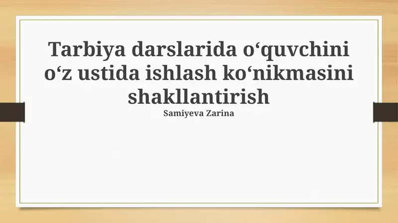 Rol o‘yinlari orqali 5 ta turli muammoli vaziyatlarni modellashtirish