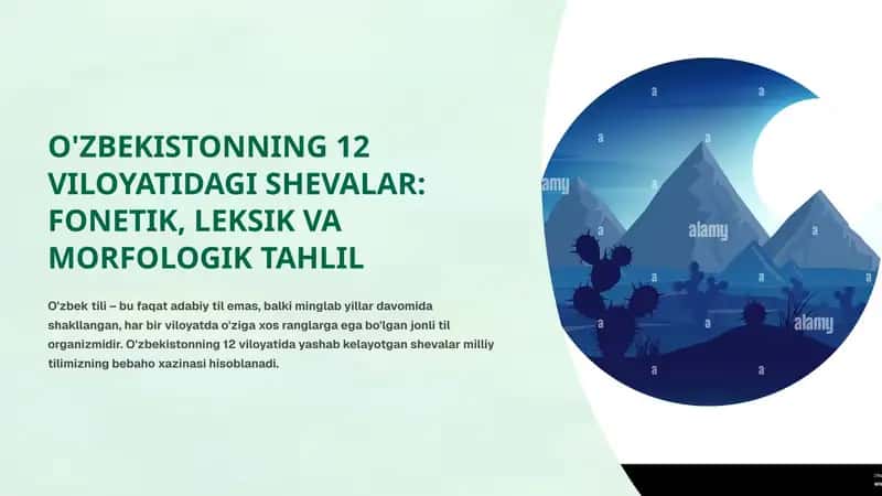 SHEVALAR: FONETIK, LEKSIK VA MORFOLOGIK TAHLIL