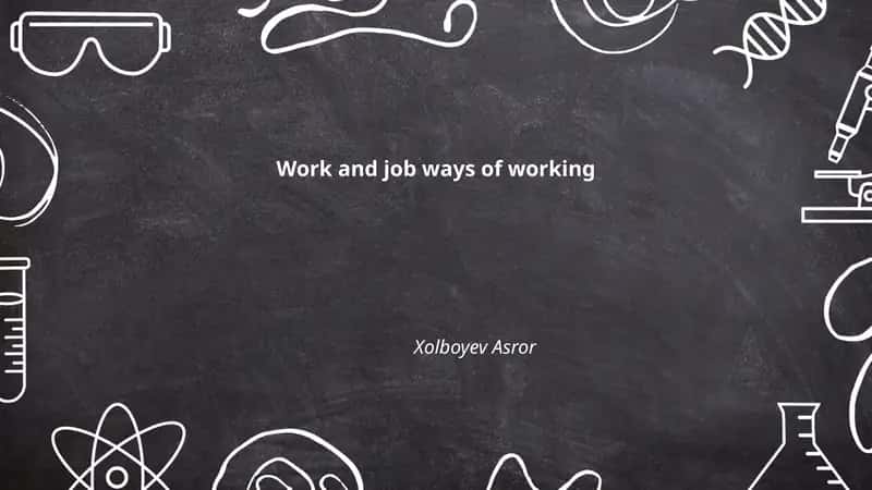 Remote work and telecommuting