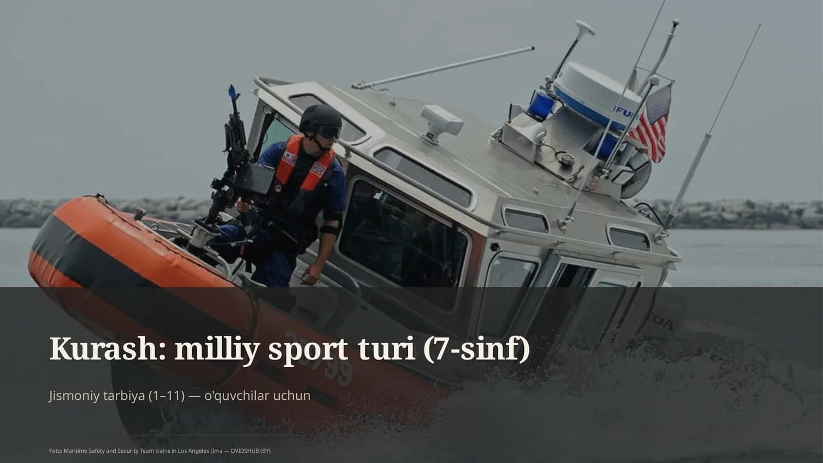 Kurash: milliy sport turi (7-sinf)