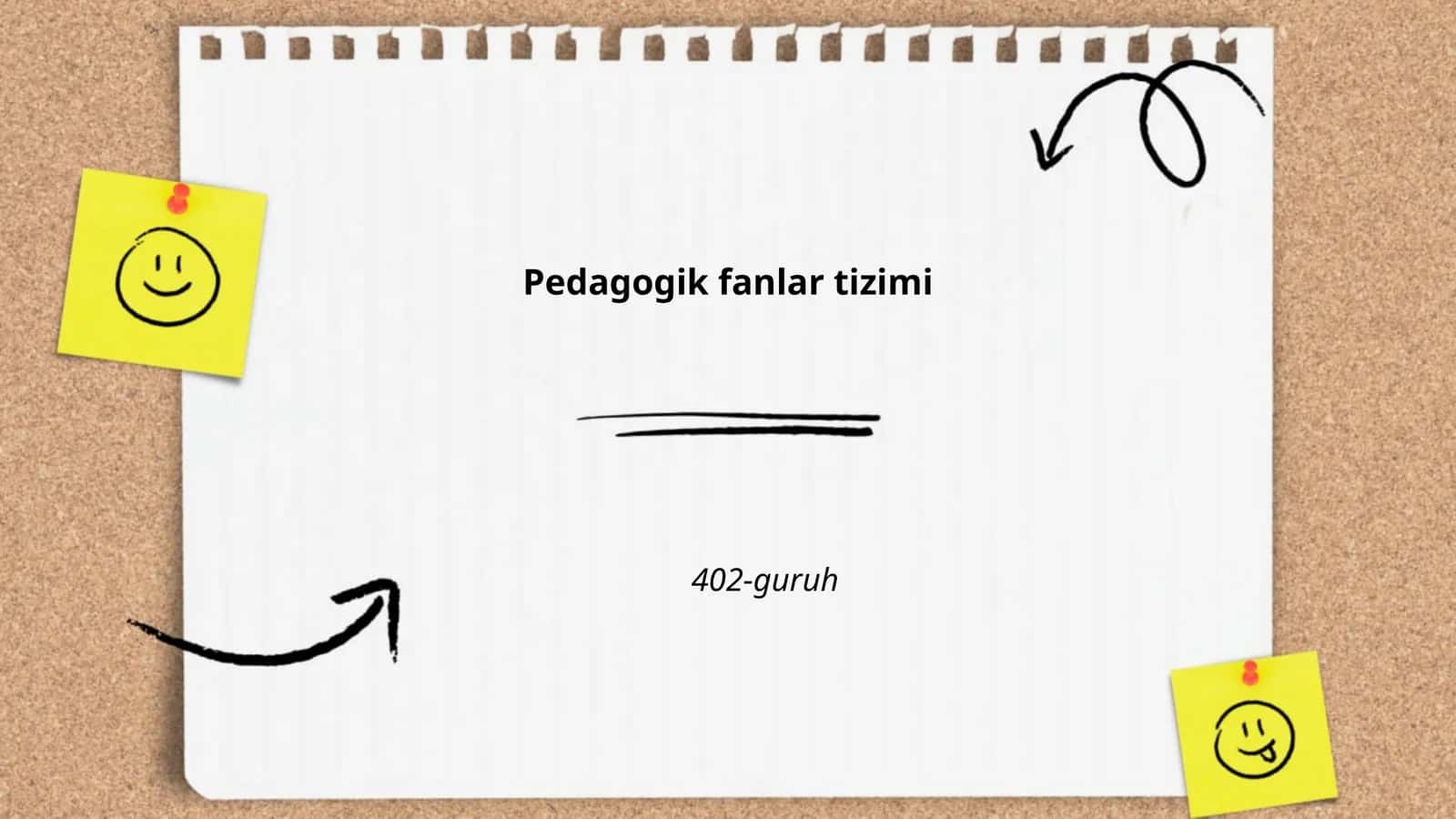 Pedagogikaning nazariy asoslari