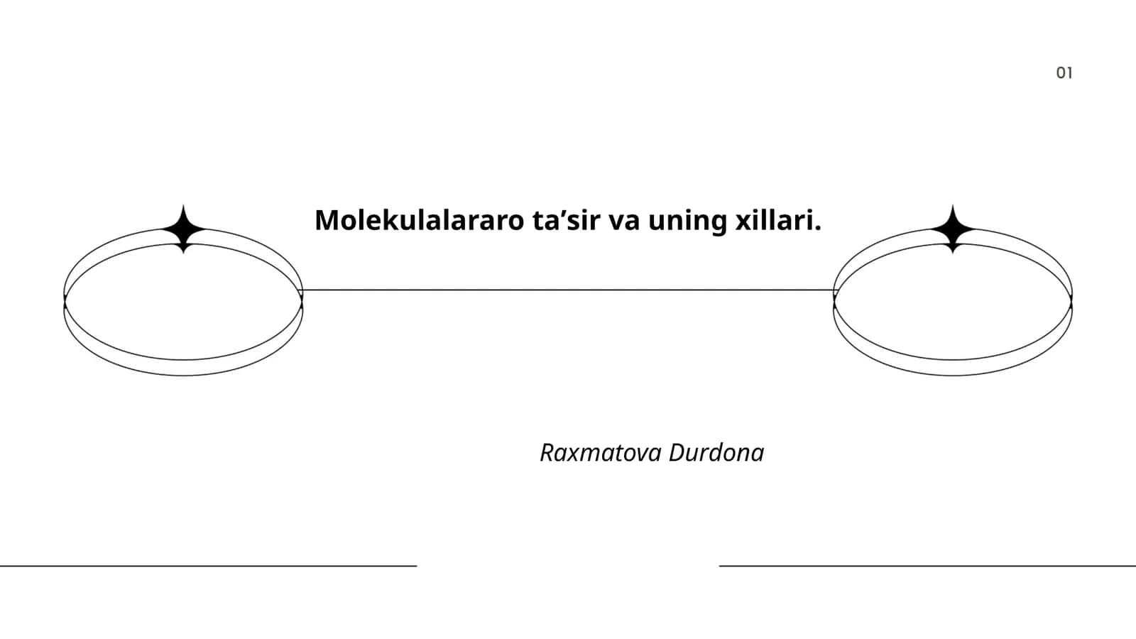 Molekulalararo ta'sir va uning xillari