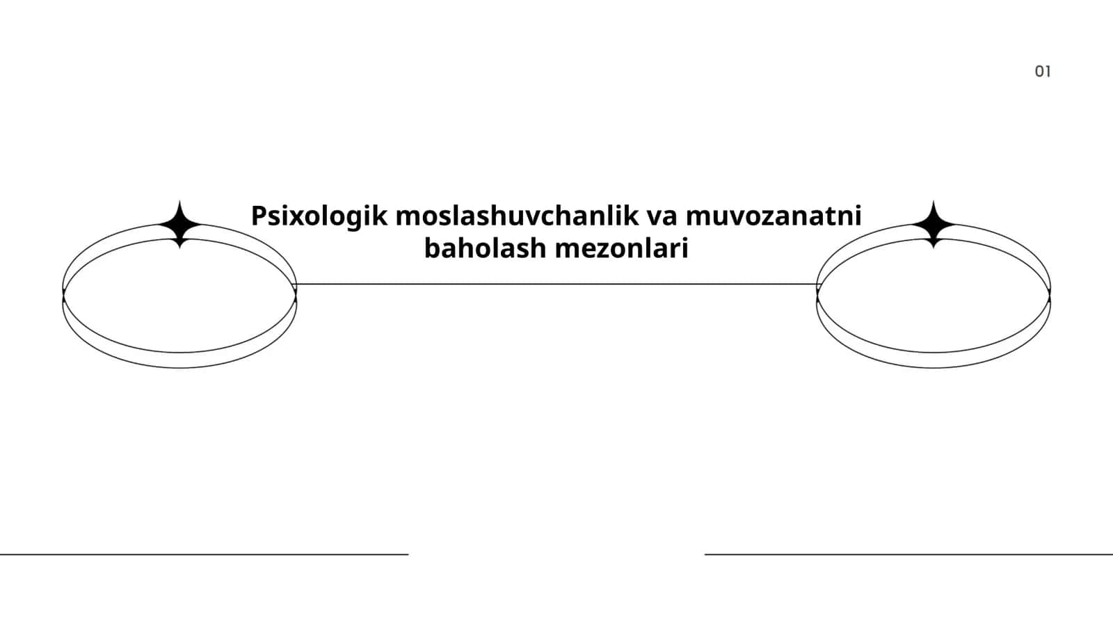 Psixologik moslashuvchanlik va muvozanatni baholash mezonlari