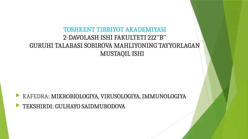 Prionlarning amaliyotda ahamiyati