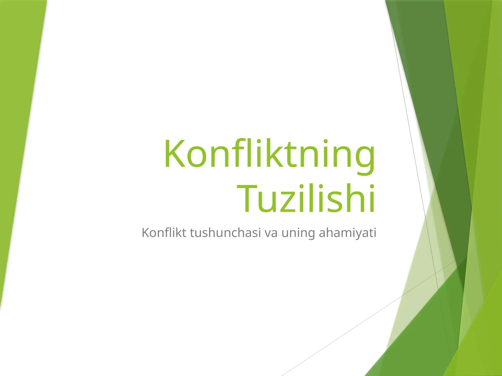 KonfliktningTuzilishi