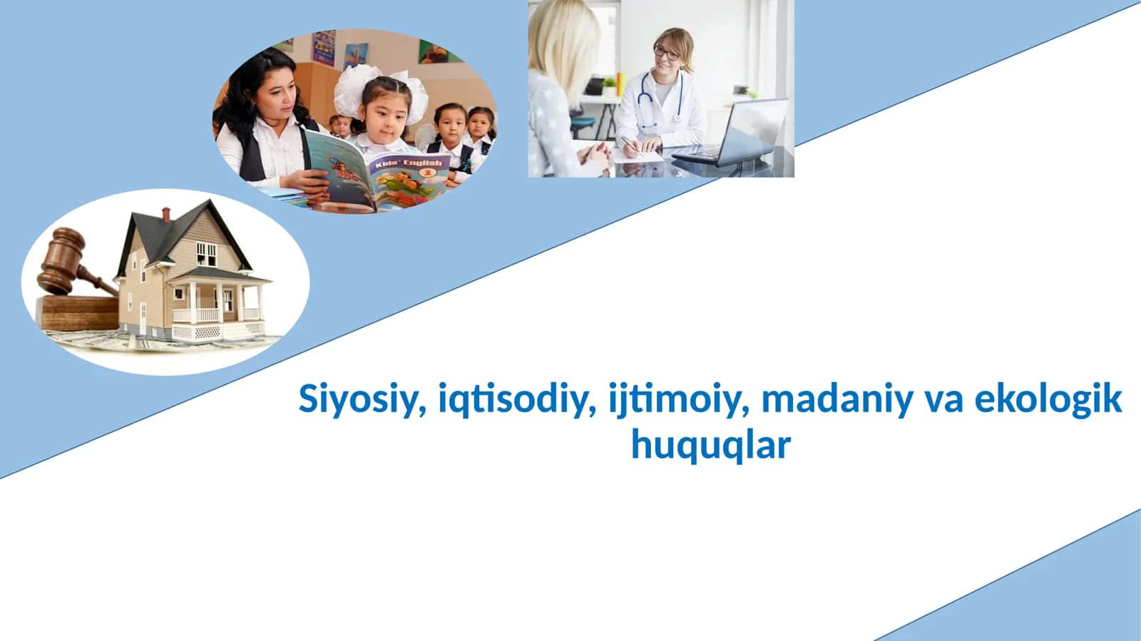 Siyosiy, iqtisodiy, ijtimoiy huquq