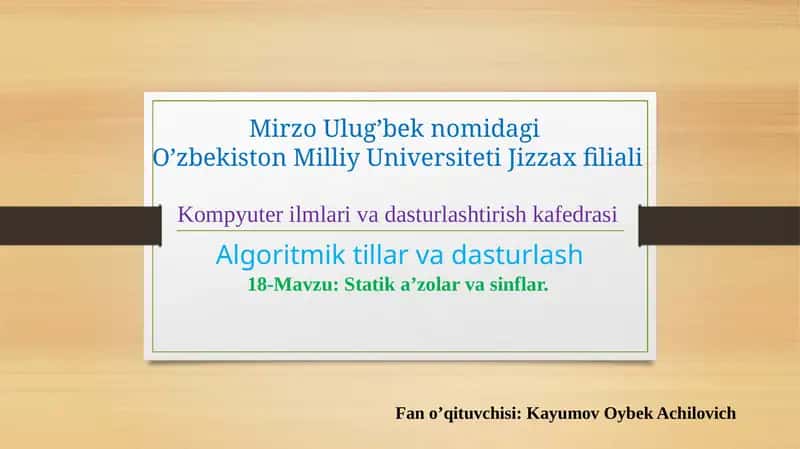 Statika’zolarvasinflar
