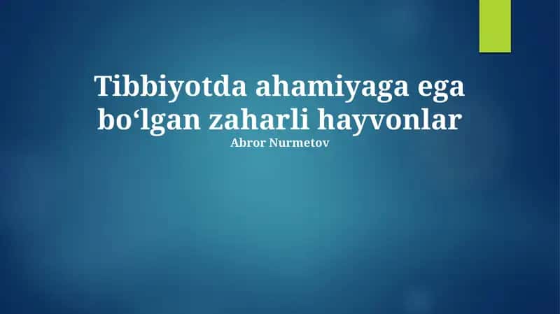Baliq Zahrlarining Turli Xillari