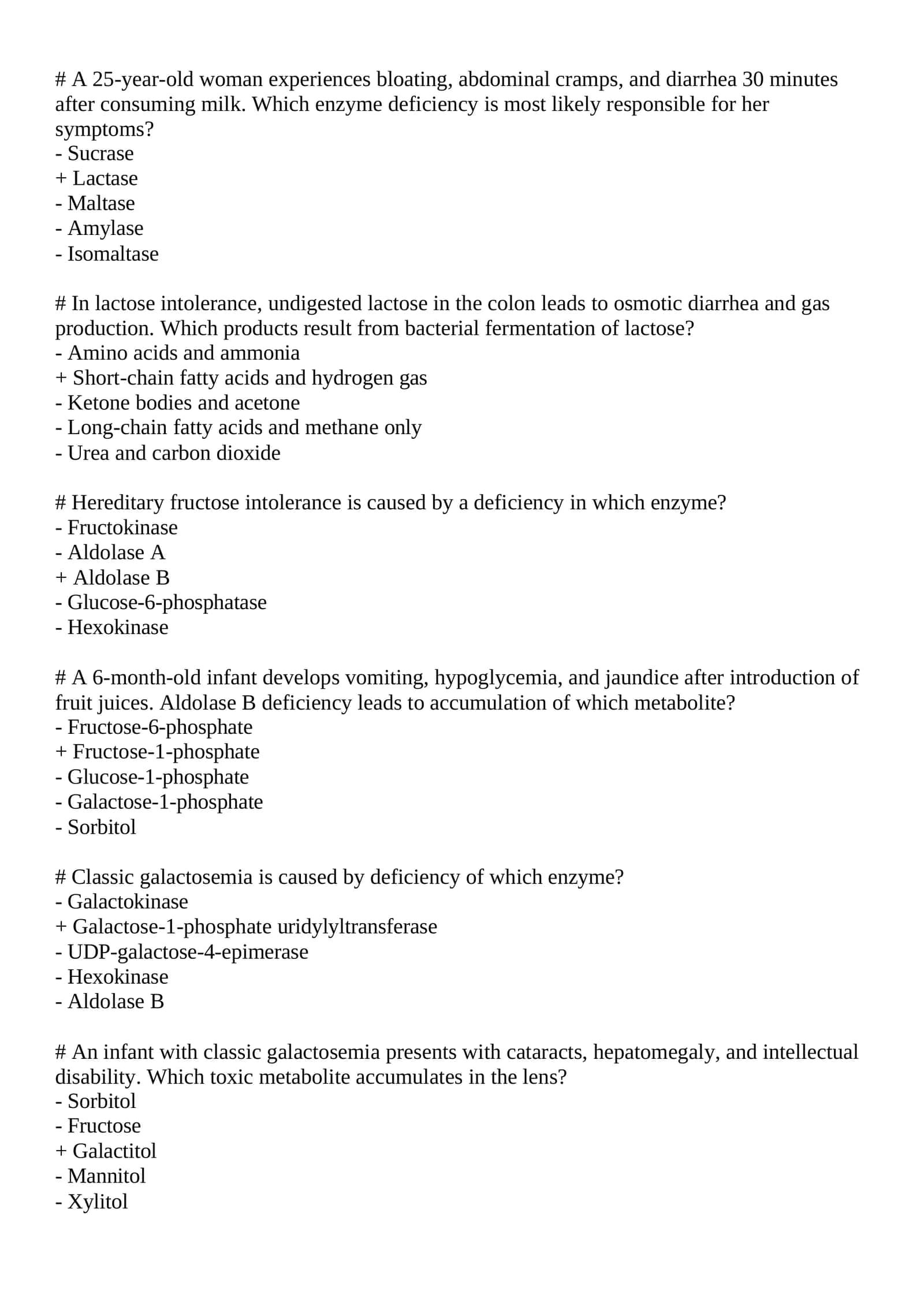 Classic galactosemia is caused by deficiency of which enzy