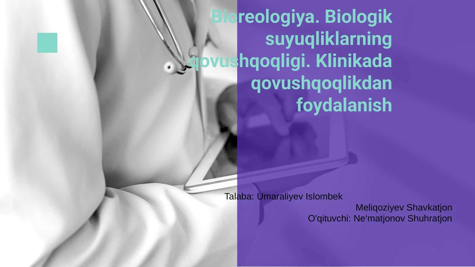 Bioreologiya