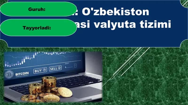 O'zbekiston Respublikasi valyuta tizimi