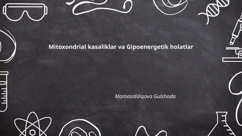 Mitoxondrial kasaliklar va Gipoenergetik holatlar