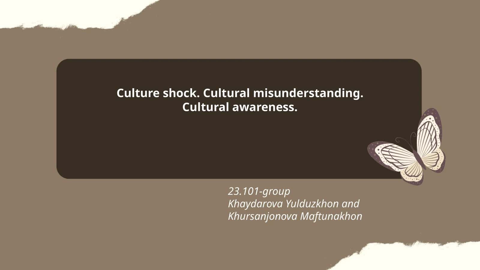 Cultural Awareness Training