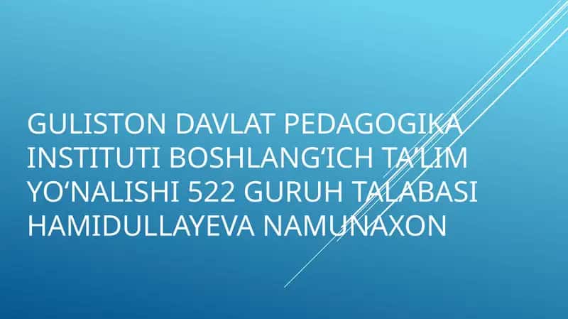 O‘qituvchining kommunikativ qobiliyatini rivojlantirishga qo‘yiladigan talablar