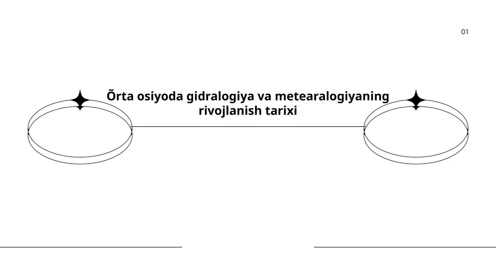 Õrta osiyoda gidralogiya va metearalogiyaning rivojlanish tarixi