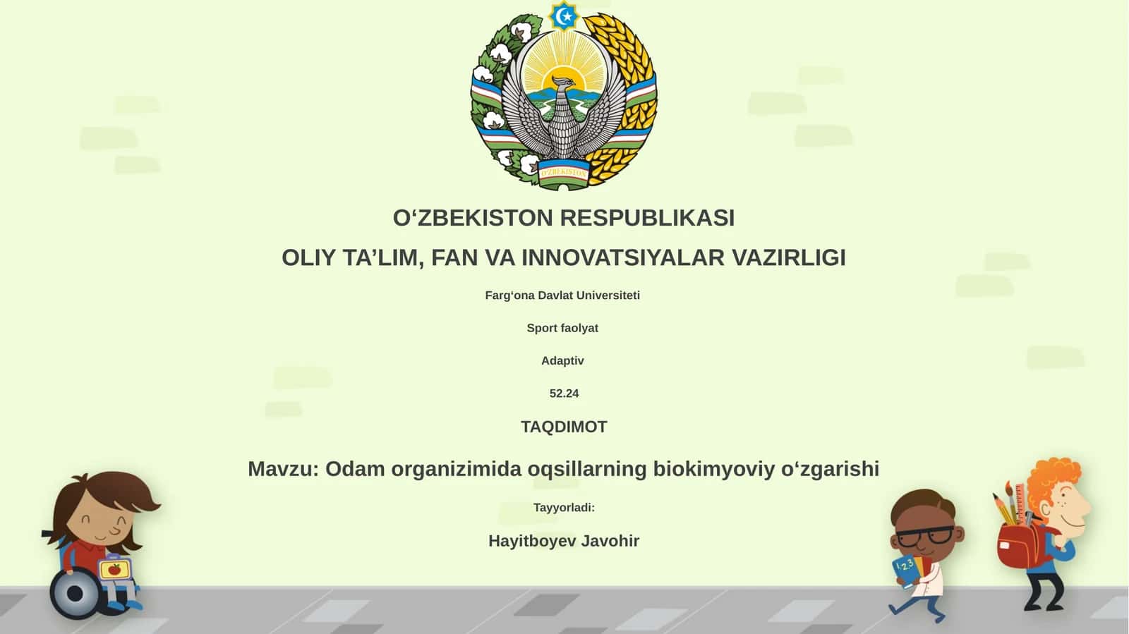 Oqsillarning biokimyoviy oʻzgarishi