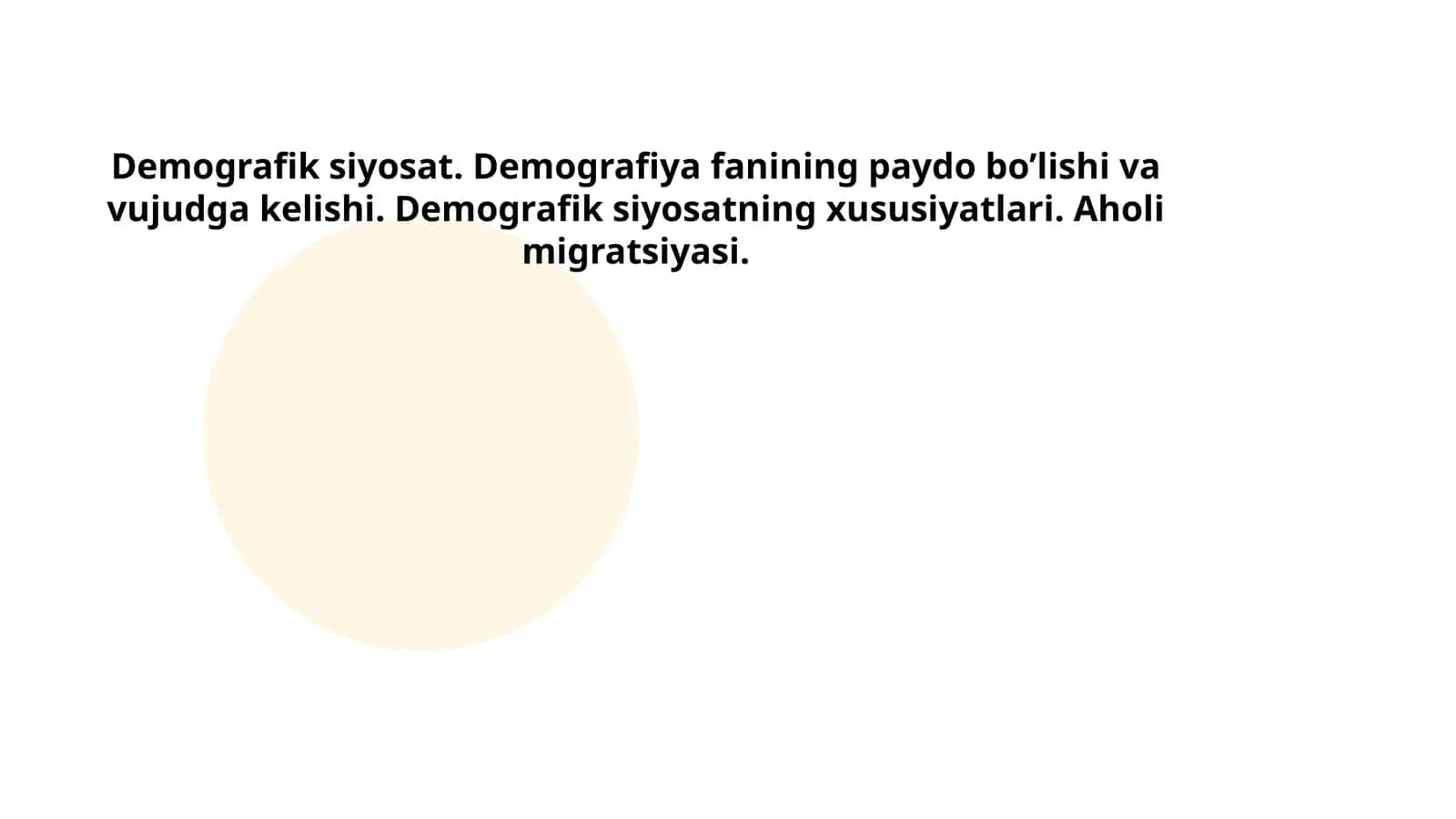 Demografik siyosat