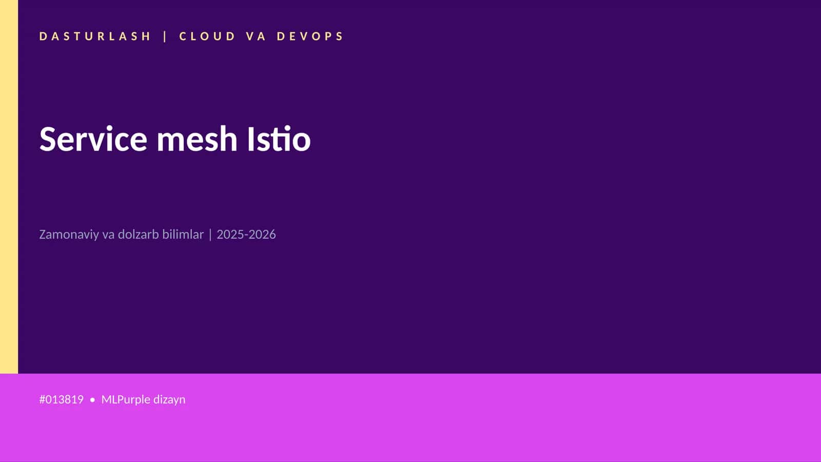 Service mesh Istio