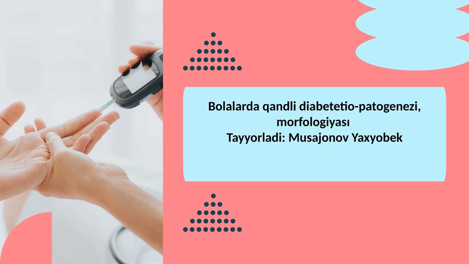 Bolalarda Qandli Diabetning Etioylogiyasi