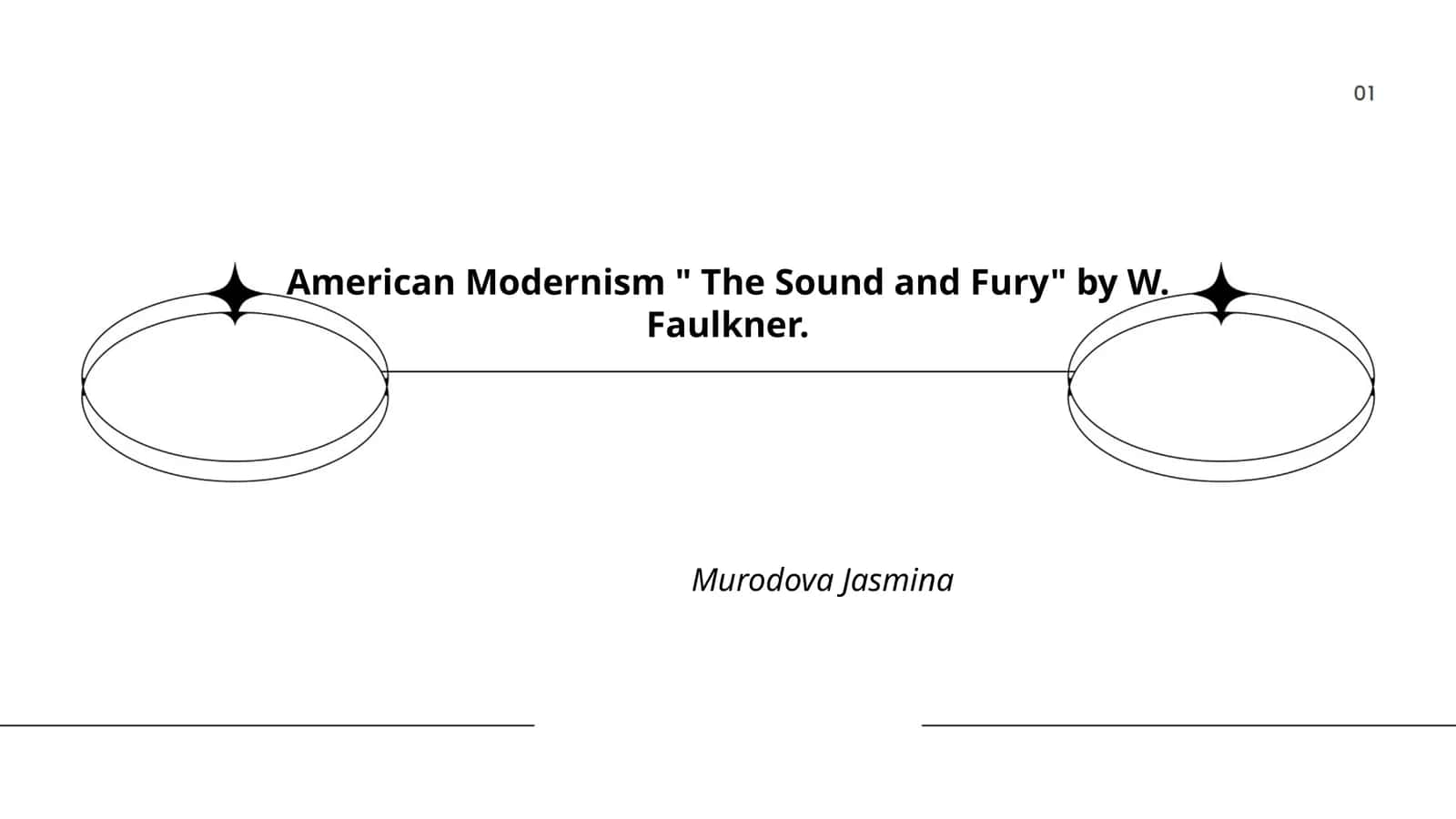 The Sound and Fury by W. Faulkner