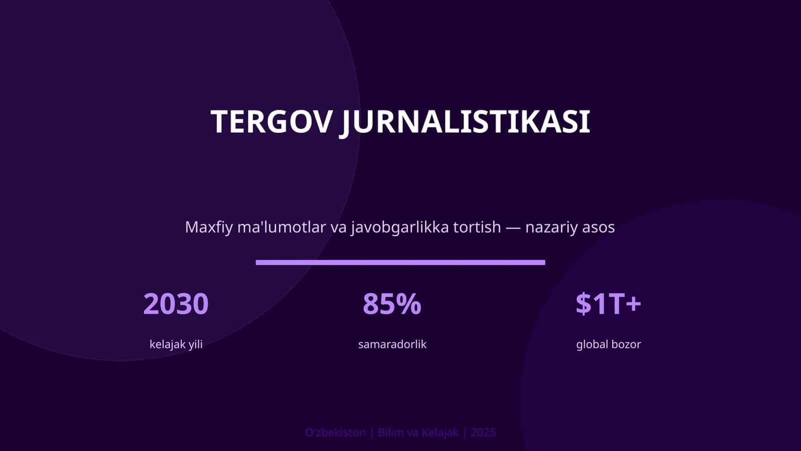 TERGOV JURNALISTIKASI