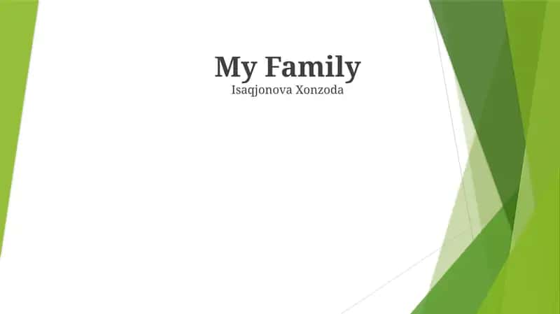 My Family