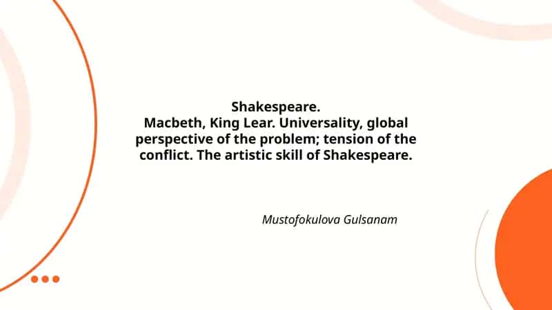 Macbeth, King Lear