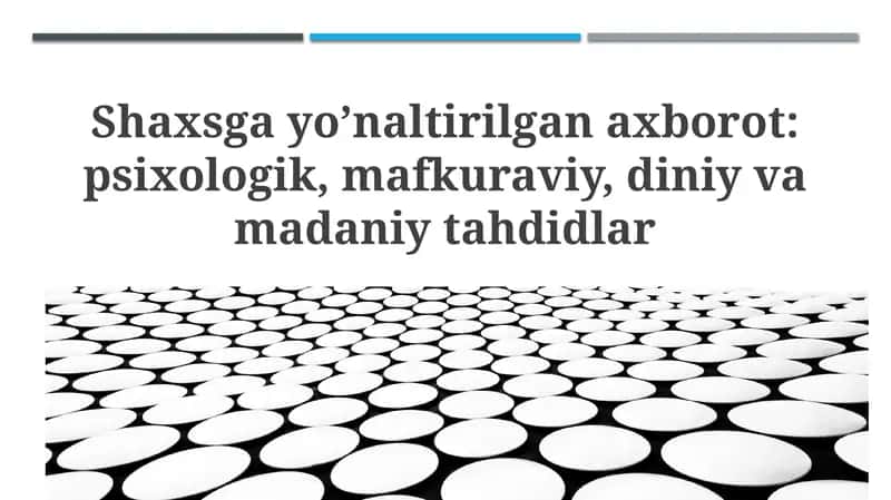 Shaxsga qaratilgan axborot xurujlari