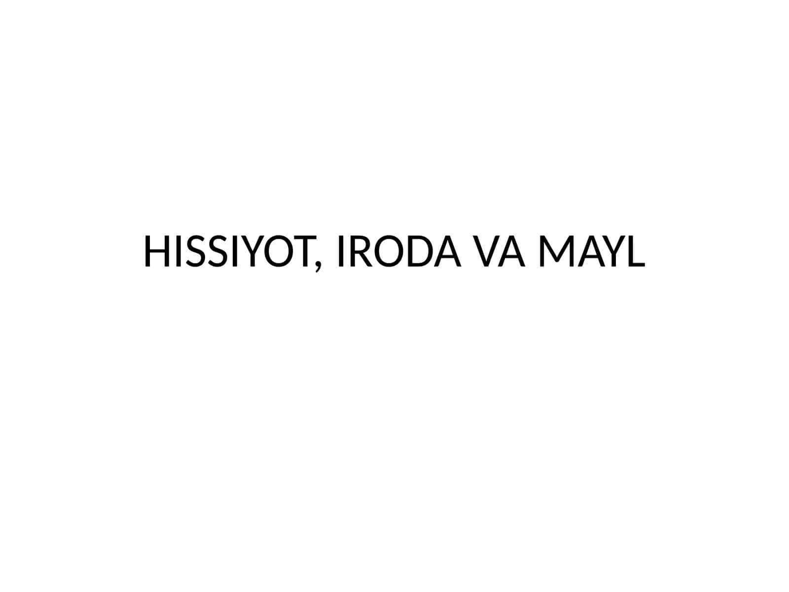 Iroda va Mayl