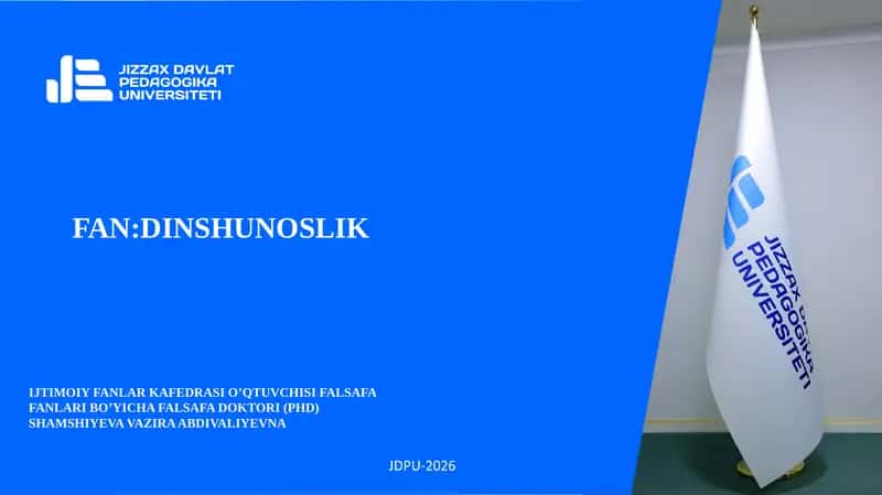 XALQARO DINIY TASHKILOTLARI FAOLIYATINING TARIXI VA ULARNING BARQAROR RIVOJLANISH MAQSADLARIGA ERISHISHDAGI AHAMIYATI