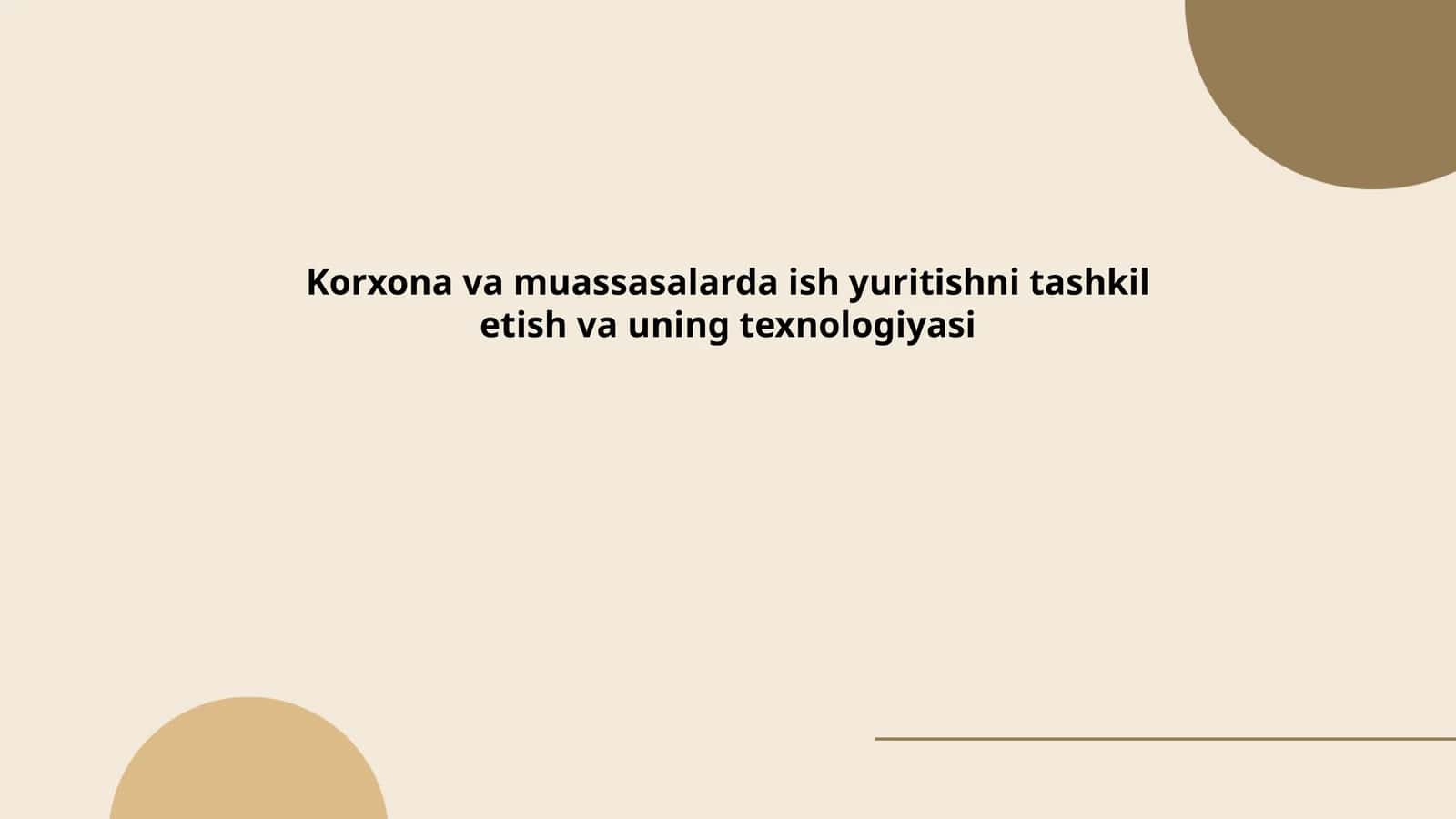 Hujjatlar bilan ishlash tizimi