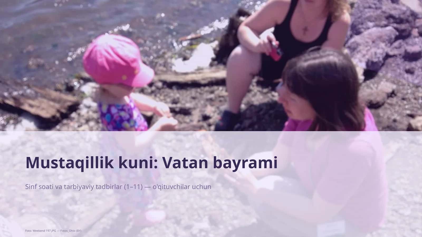 Sinf soati va tarbiyaviy tadbirlar (1–11) — o'qituvchilar uchun