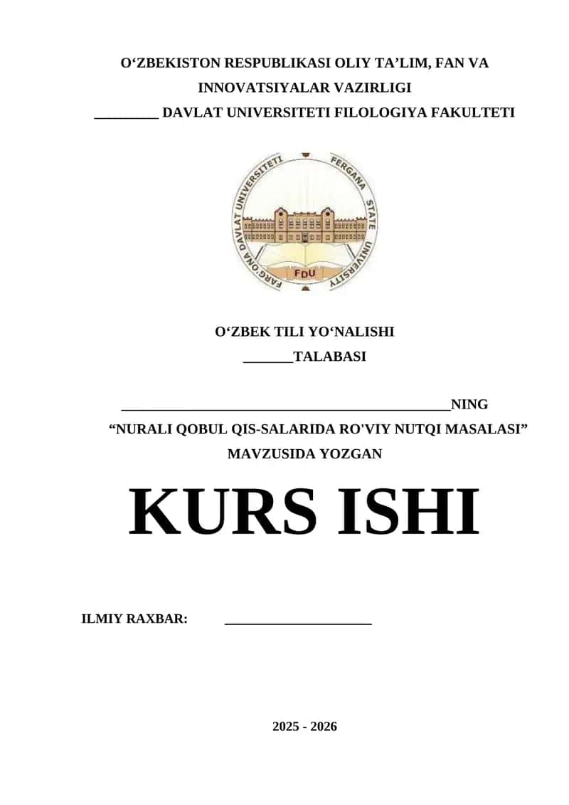 NURALI QOBUL QIS-SALARIDA RO'VIY NUTQI MASALASI
