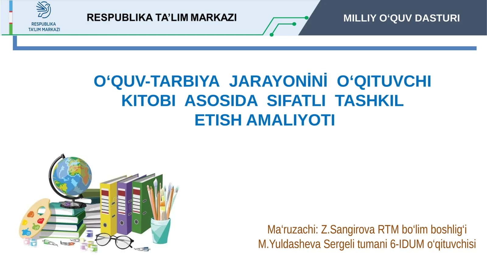 MILLIY O‘QUV DASTURI