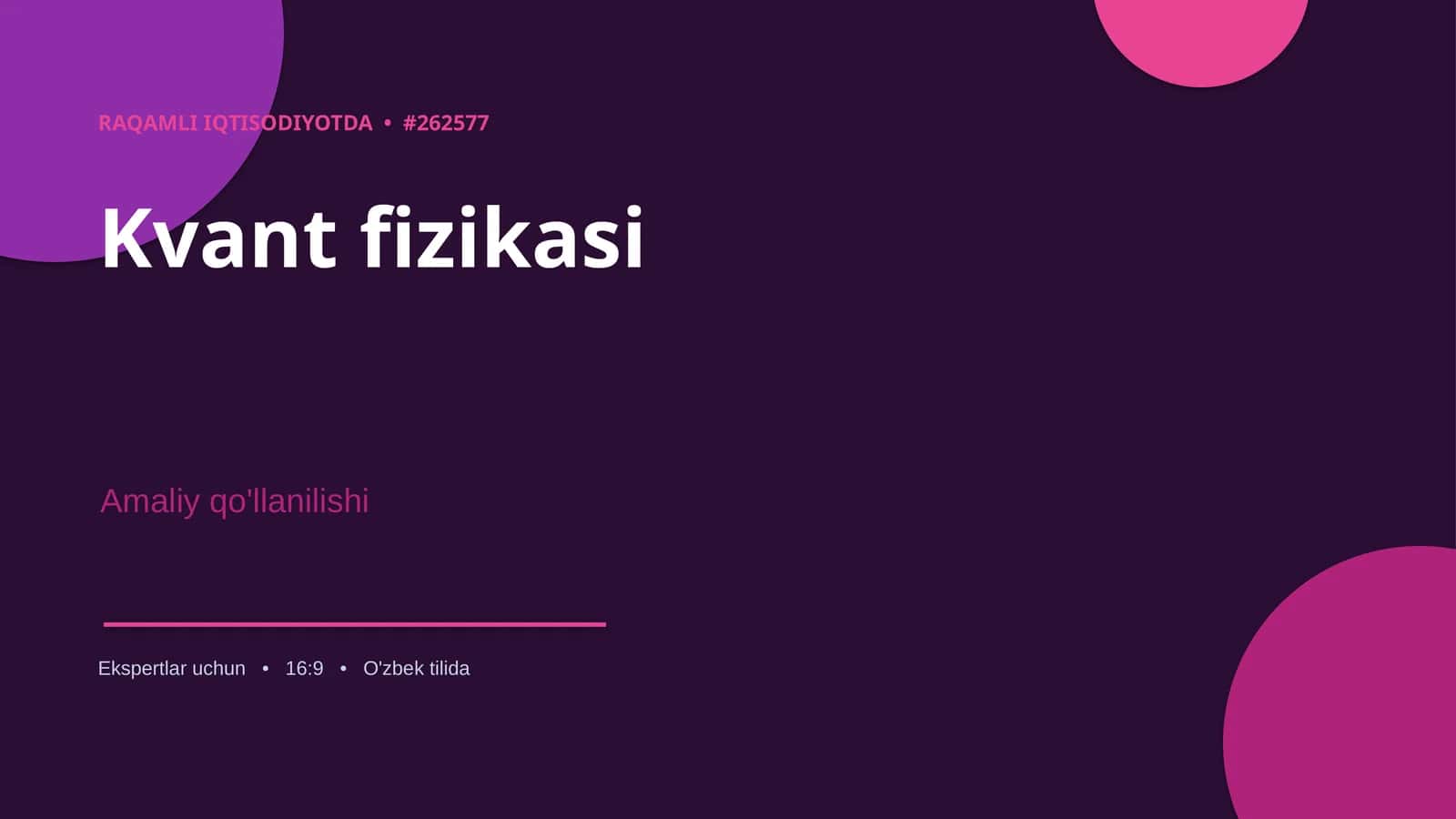 Kvant fizikasi