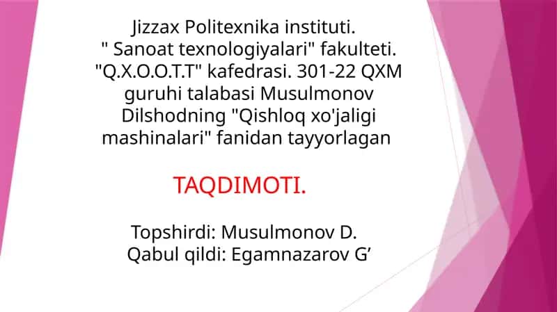 Gʻalla kombaynlari va zamonaviy kombaynlar