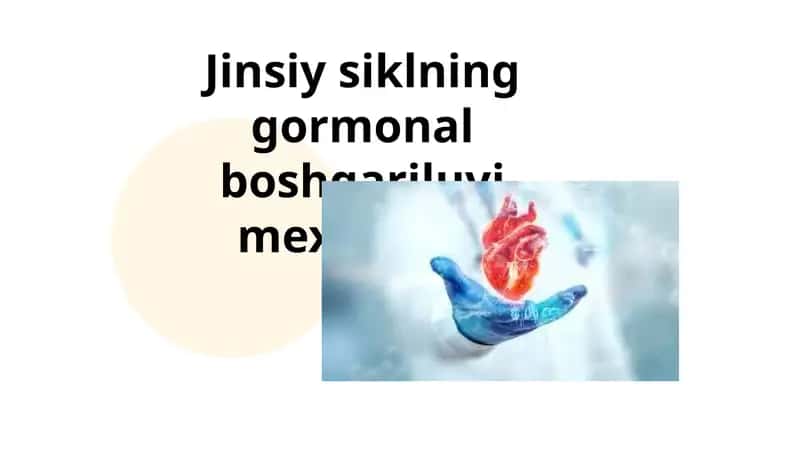 Jinsiy siklning gormonal boshqariluvi mexanizmi