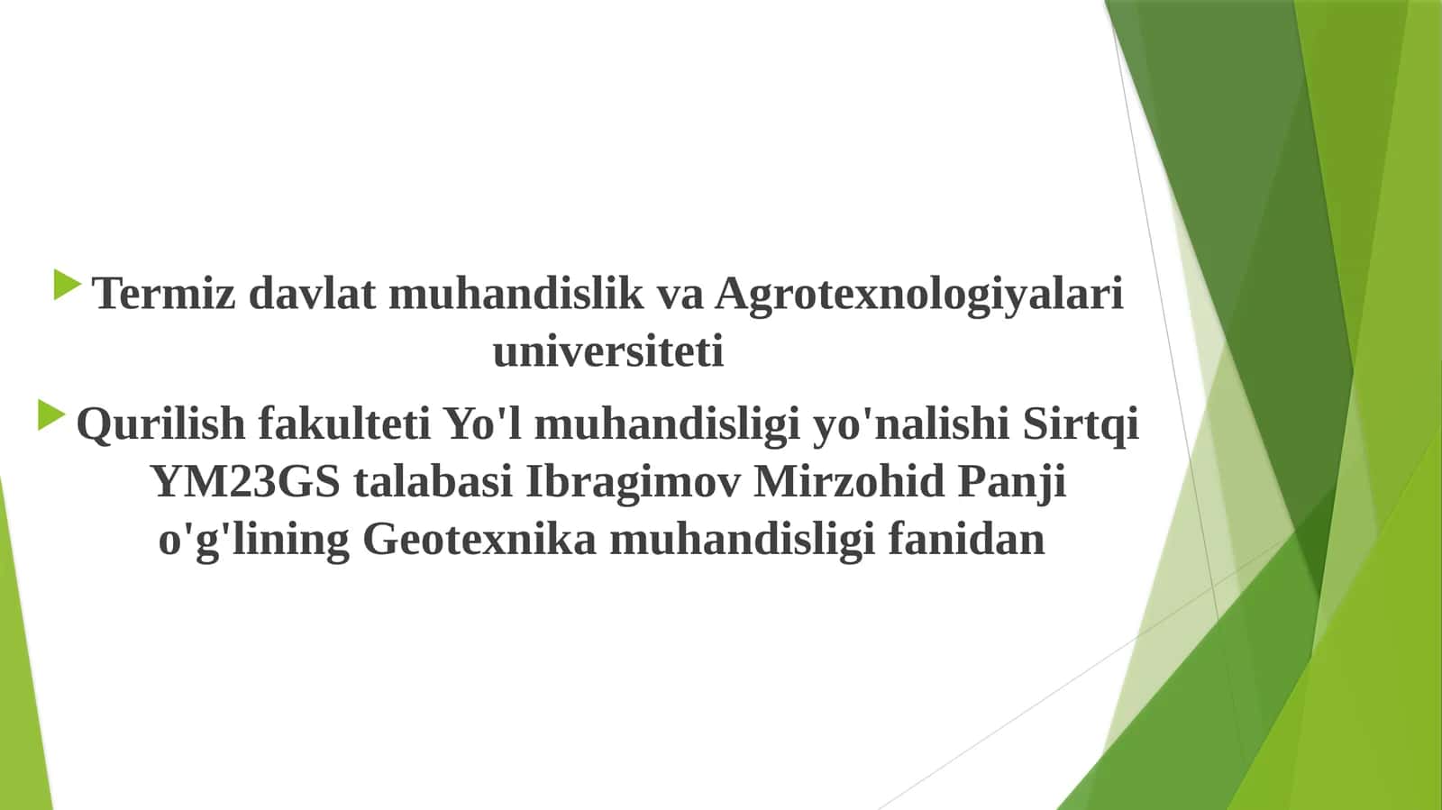 Gruntlarning mustahkamlash texnologiyalari
