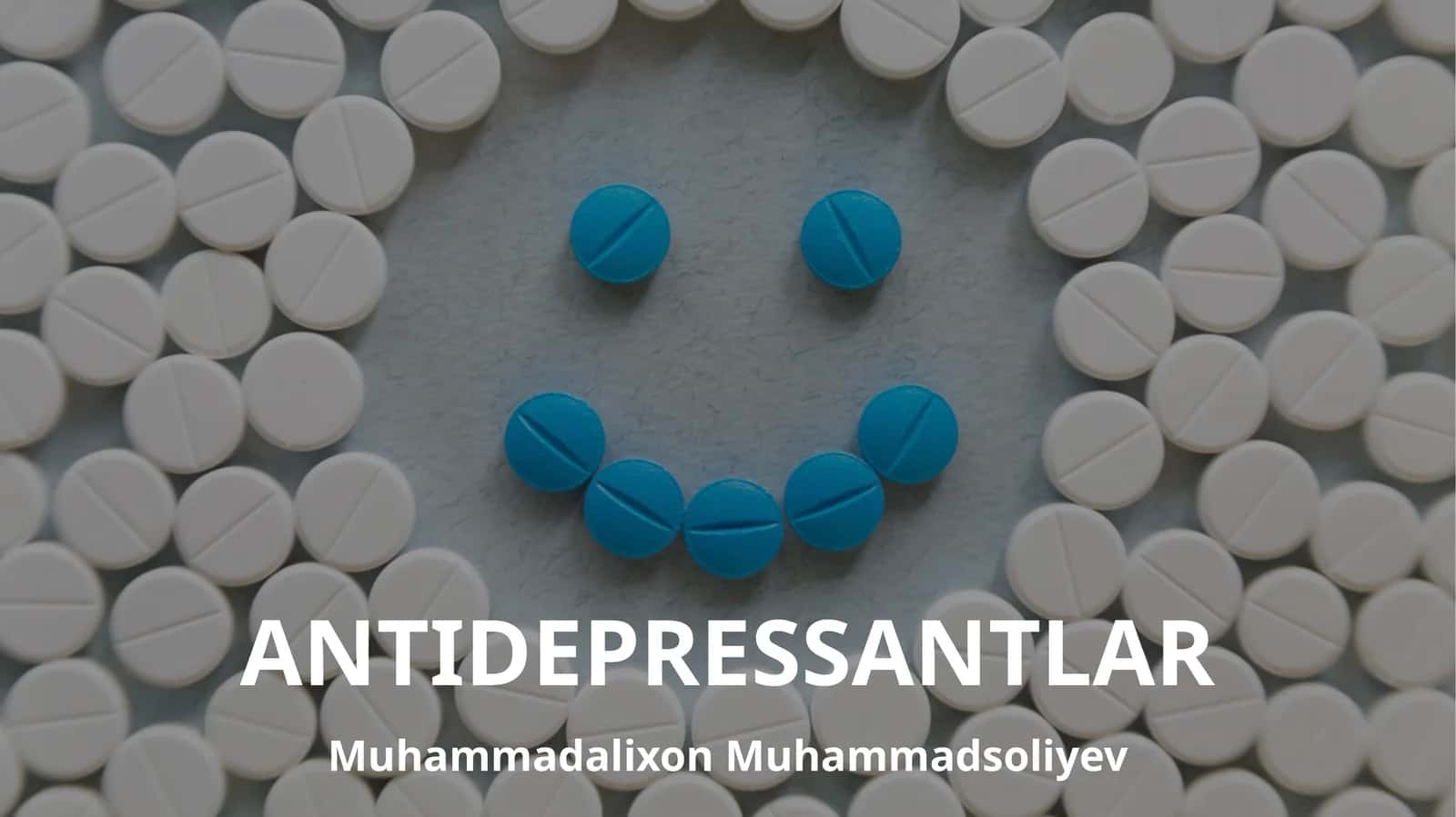 ANTIDEPRESSANTLAR