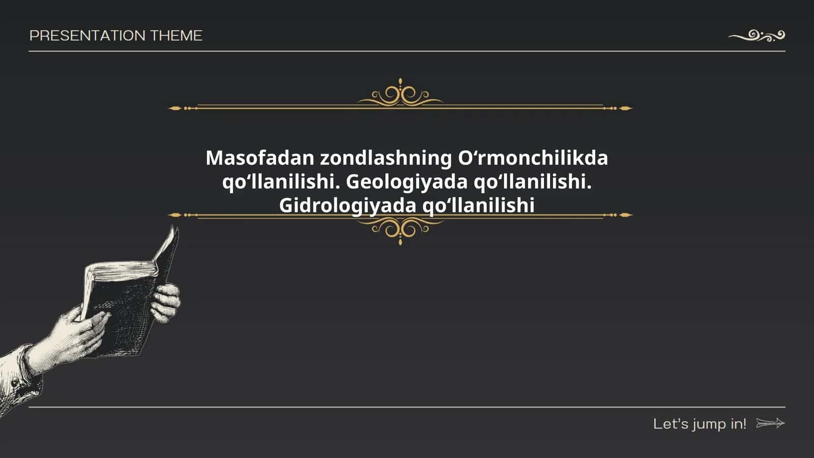 Masofadan zondlash texnologiyalari va ularning o‘rmonchilikdagi roli