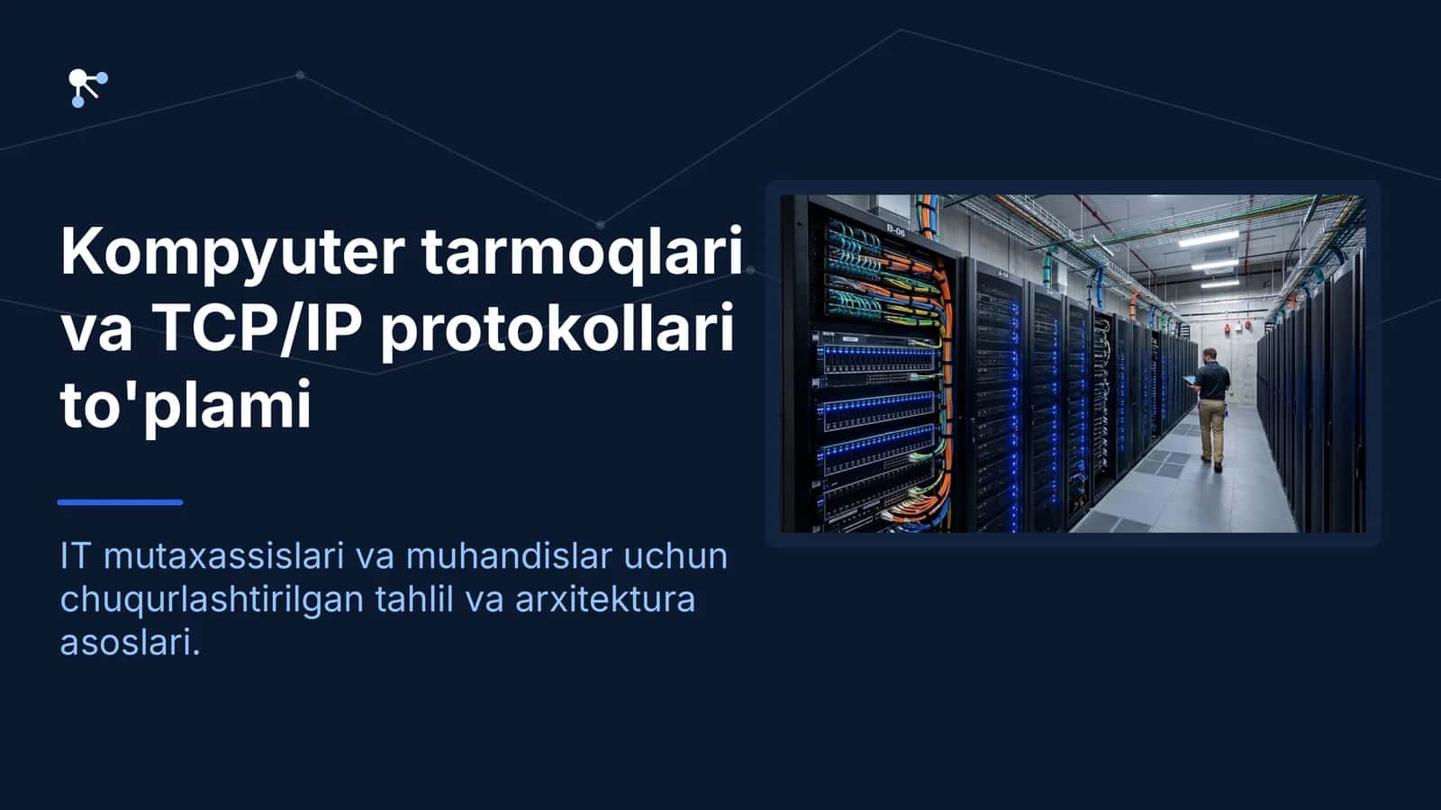 Kompyuter tarmoqlari va TCP/IP protokollari to'plami | 15 slayd