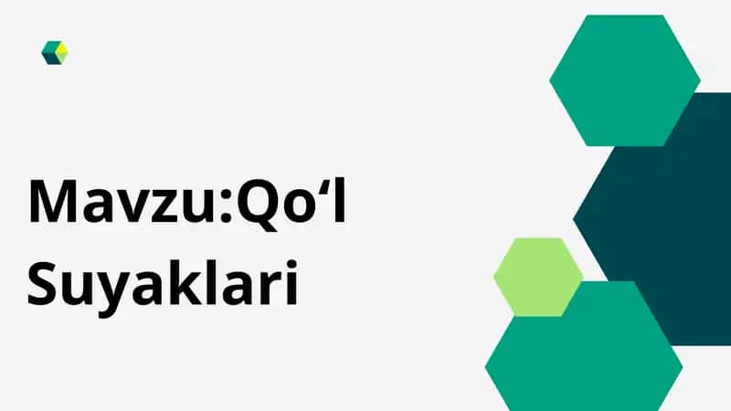 Qoʻl suyaklari